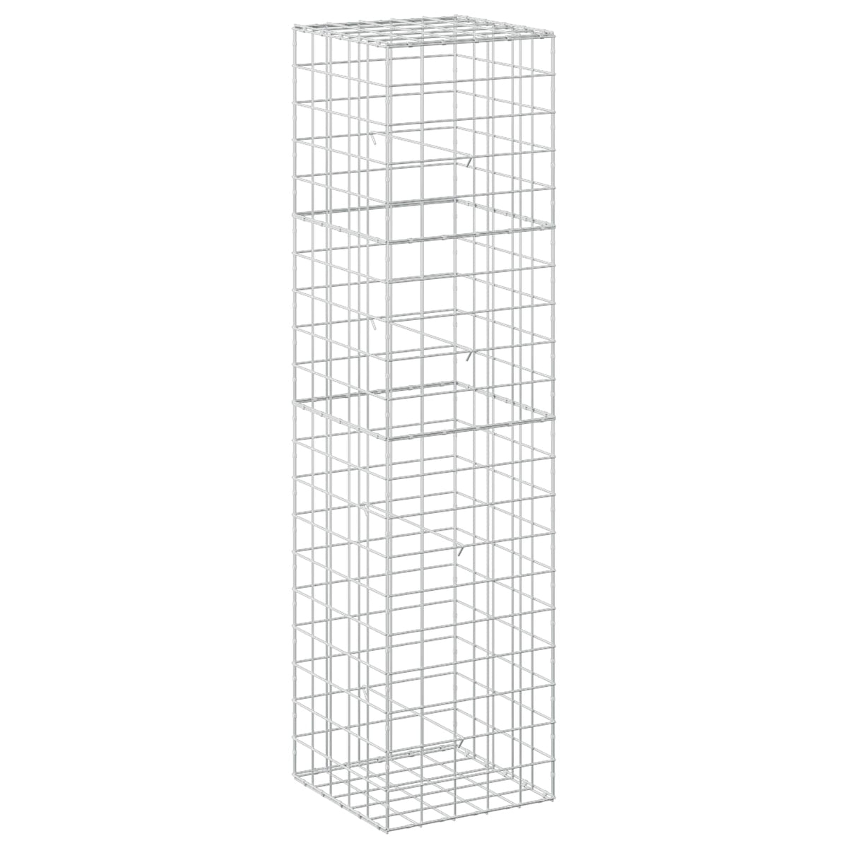 Gabion with 5 mm Wire and 10x10 cm Mesh 50x50x200 cm