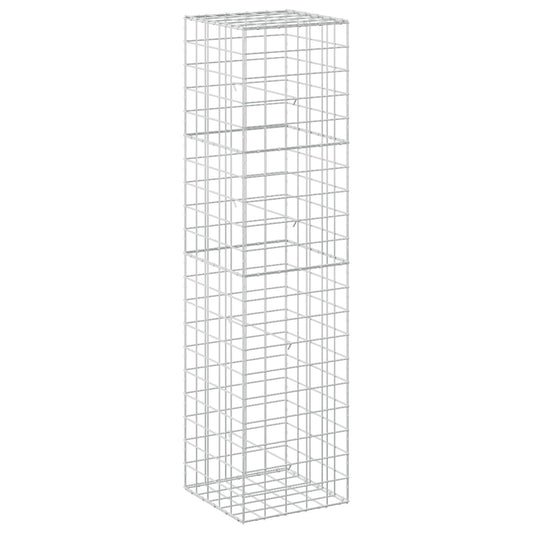 Gabion with 5 mm Wire and 10x10 cm Mesh 50x50x200 cm