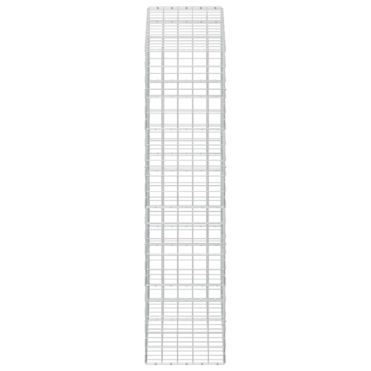 Gabion with 5 mm Wire and 10x10 cm Mesh 150x50x200 cm