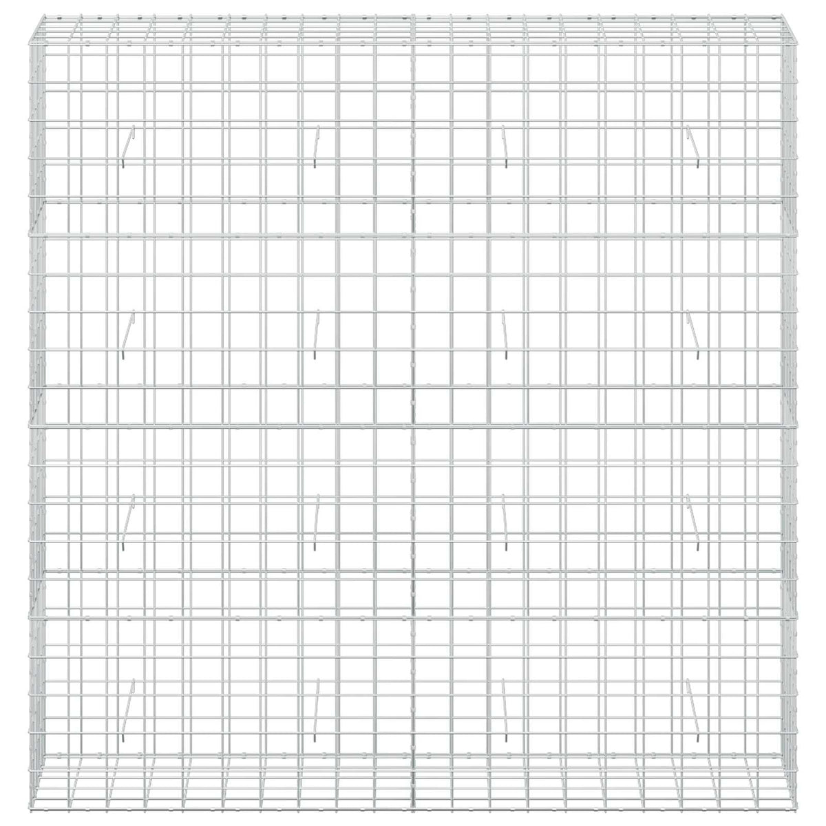 Gabion with 5 mm Wire and 10x10 cm Mesh 200x50x200 cm
