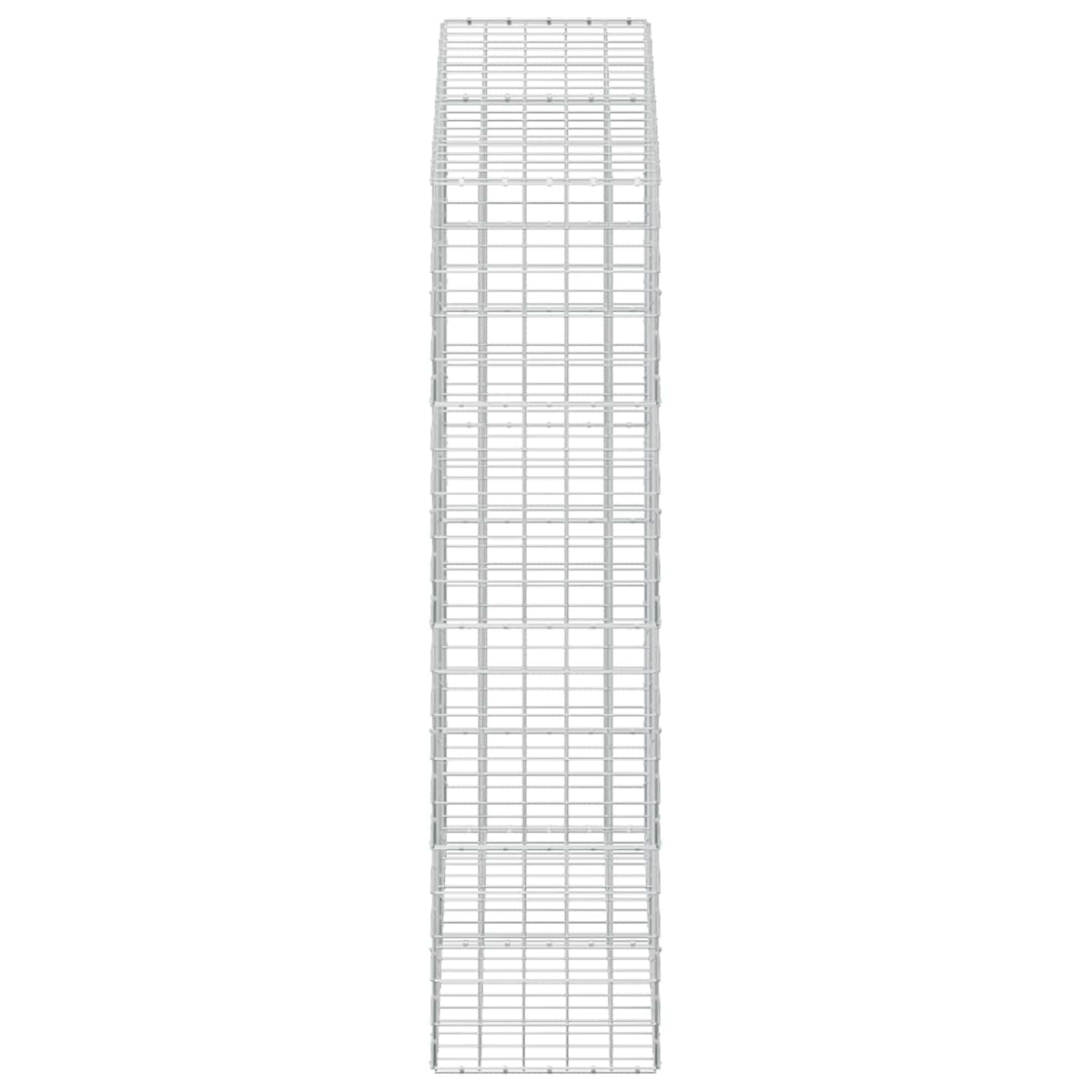 Gabion with 5 mm Wire and 10x10 cm Mesh 200x50x200 cm