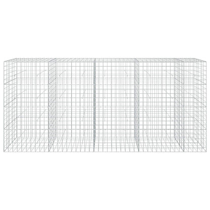 Gabion with 5 mm Wire and 10x10 cm Mesh 450x50x200 cm