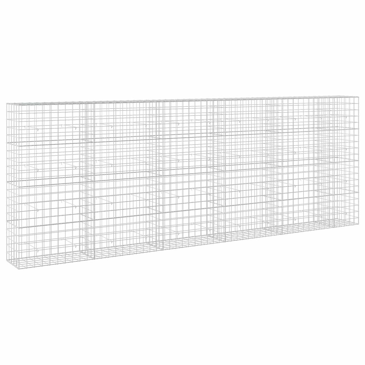 Gabion with 5 mm Wire and 10x10 cm Mesh 550x50x200 cm