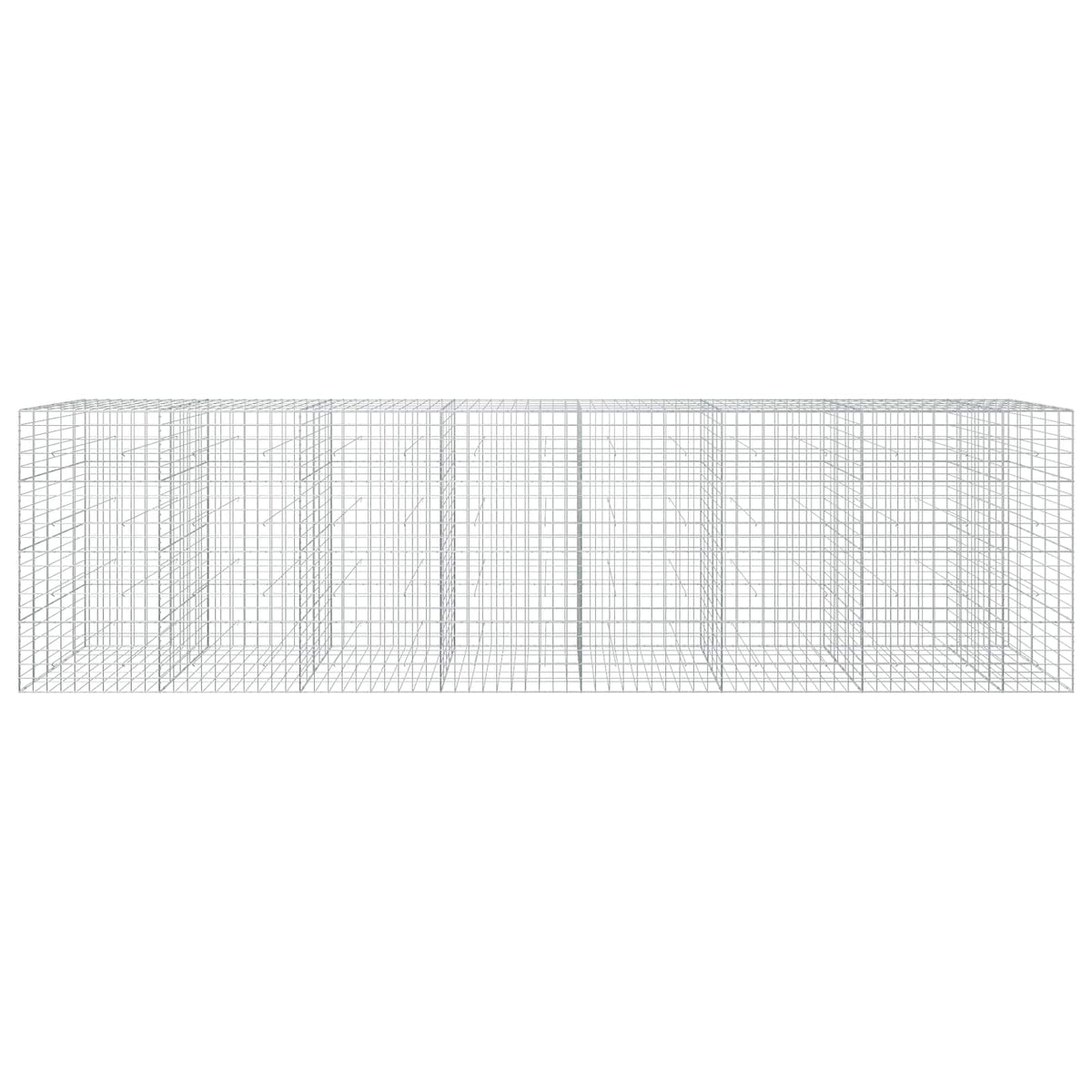 Gabion with 5 mm Wire and 10x10 cm Mesh 750x50x200 cm