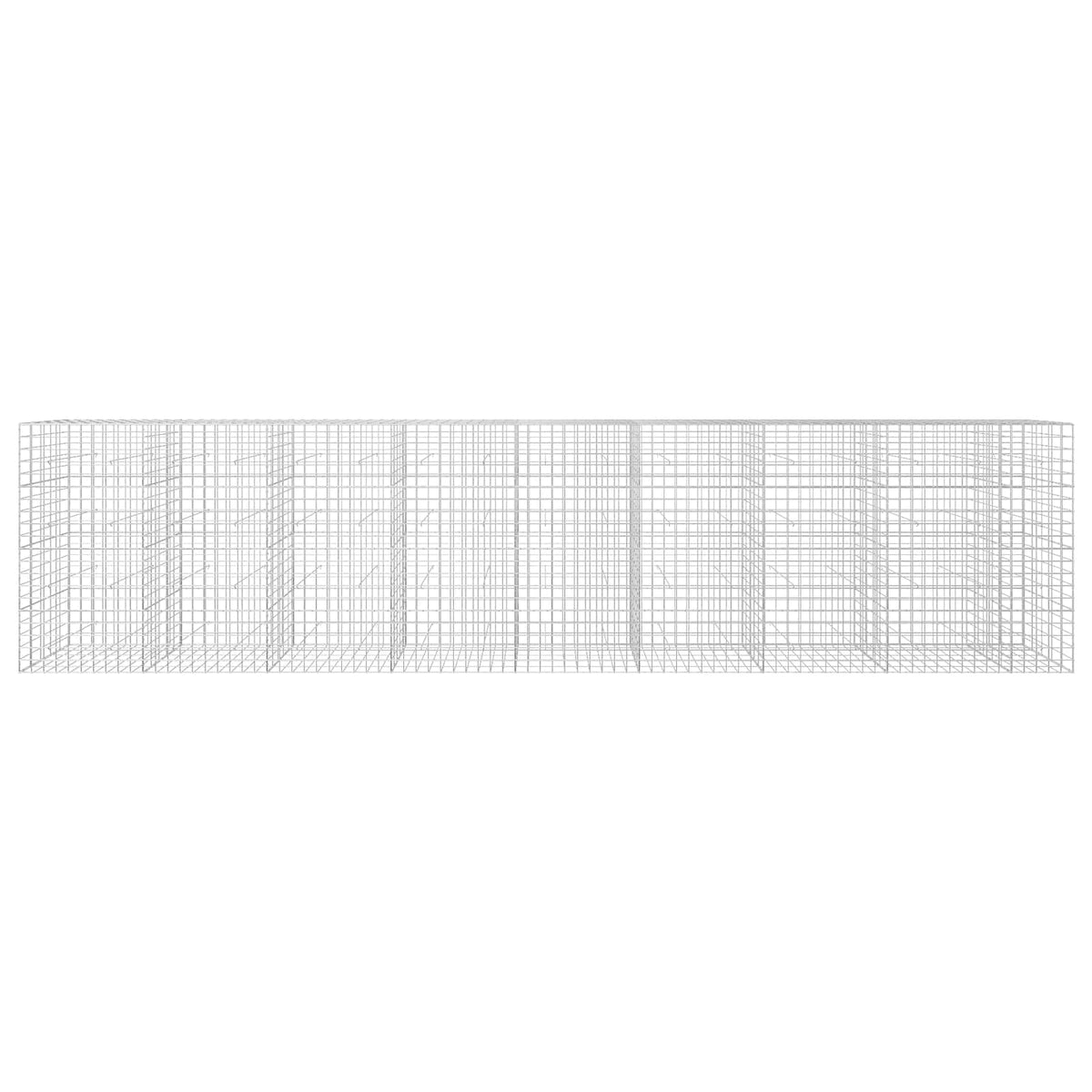 Gabion with 5 mm Wire and 10x10 cm Mesh 850x50x200 cm