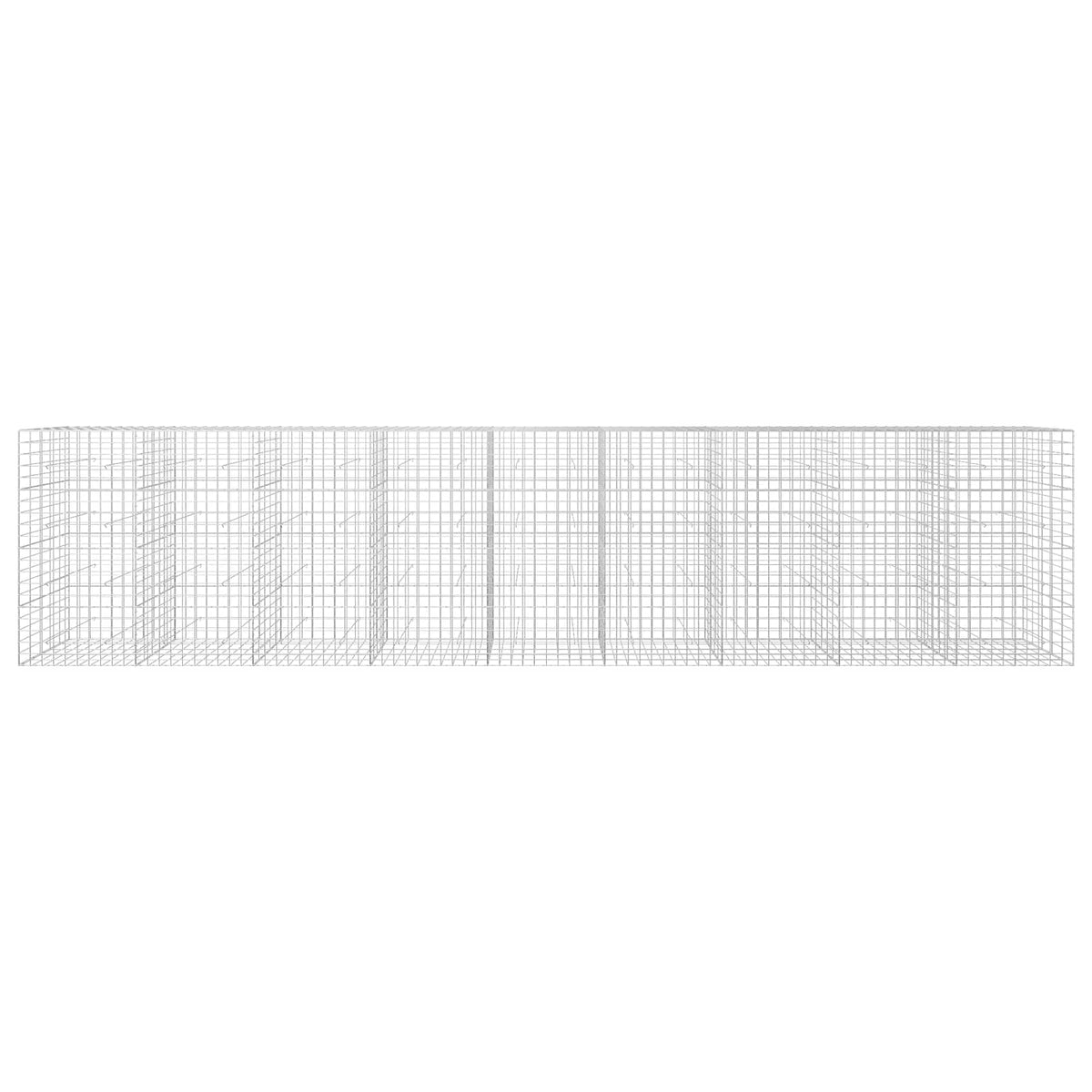 Gabion with 5 mm Wire and 10x10 cm Mesh 900x50x200 cm
