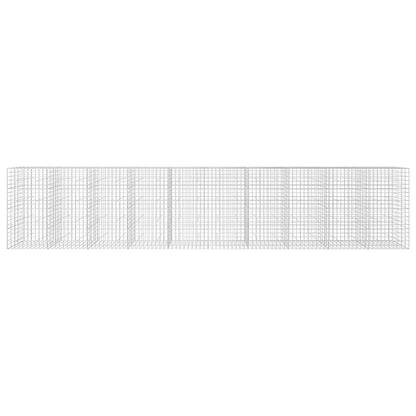 Gabion with 5 mm Wire and 10x10 cm Mesh 1000x50x200 cm