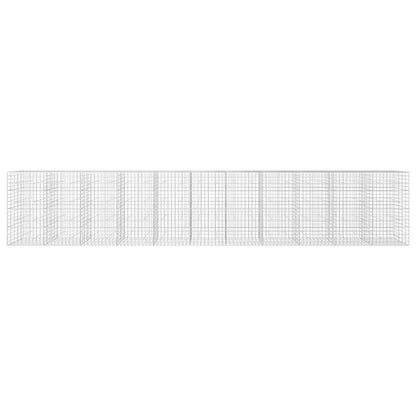 Gabion with 5 mm Wire and 10x10 cm Mesh 1100x50x200 cm