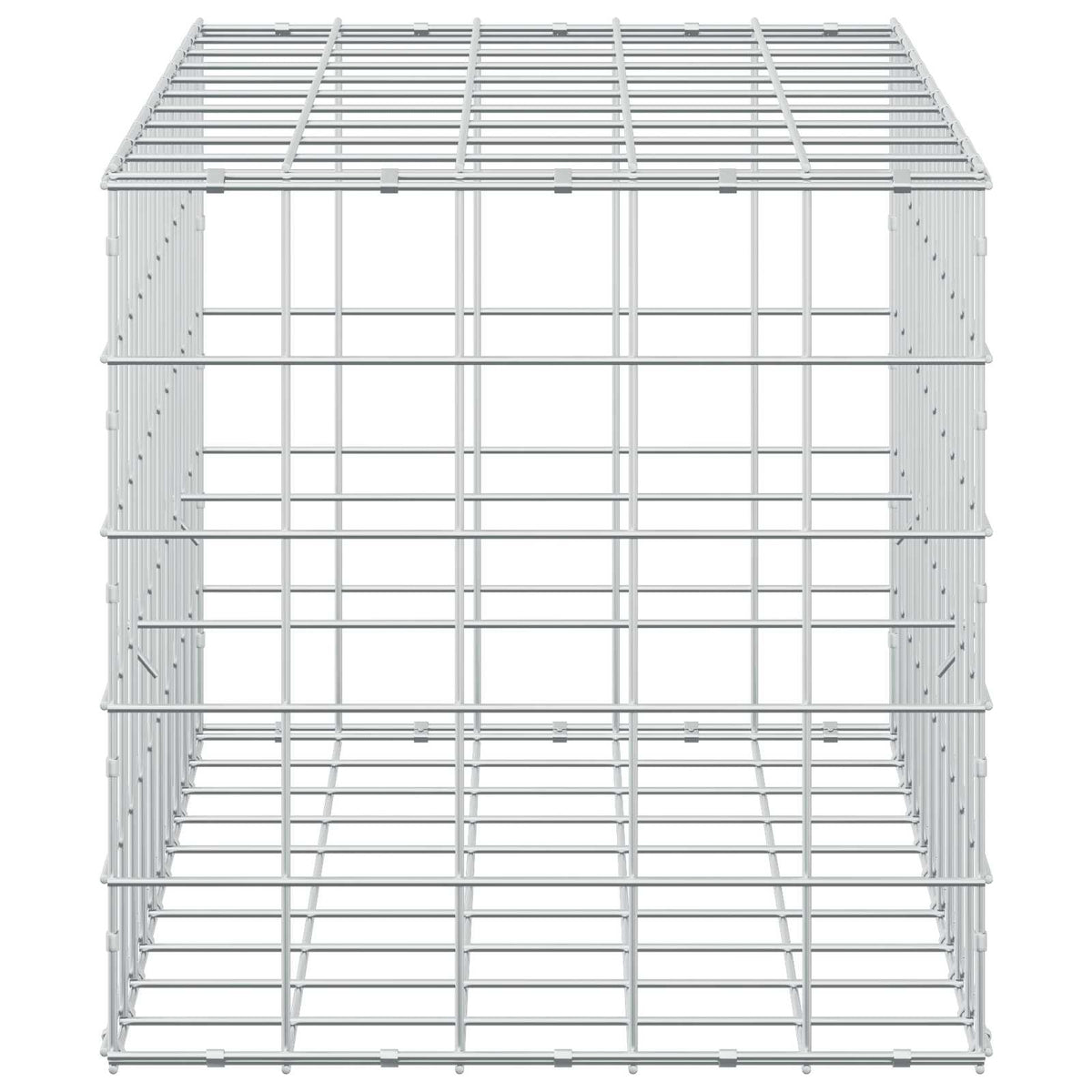Gabion with 5 mm Wire and 10x10 cm Mesh 50x100x50 cm
