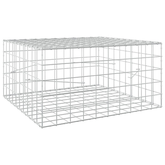 Gabion with 5 mm Wire and 10x10 cm Mesh 100x100x50 cm