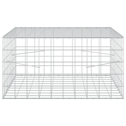 Gabion with 5 mm Wire and 10x10 cm Mesh 100x100x50 cm