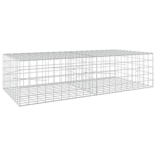 Gabion with 5 mm Wire and 10x10 cm Mesh 200x100x50 cm