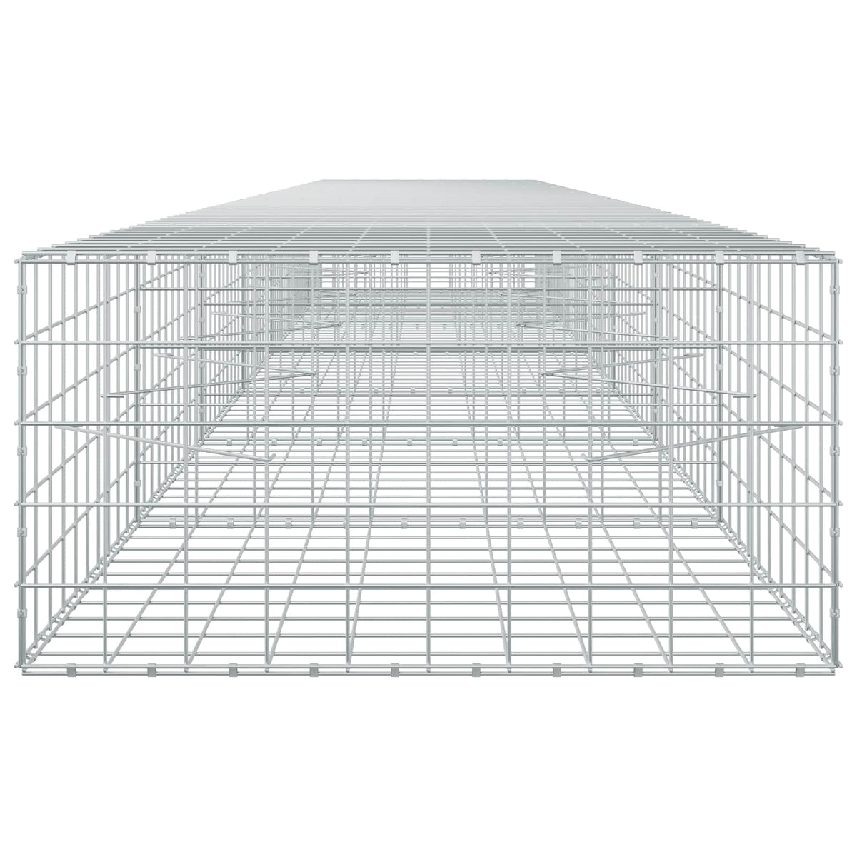 Gabion with 5 mm Wire and 10x10 cm Mesh 700x100x50 cm