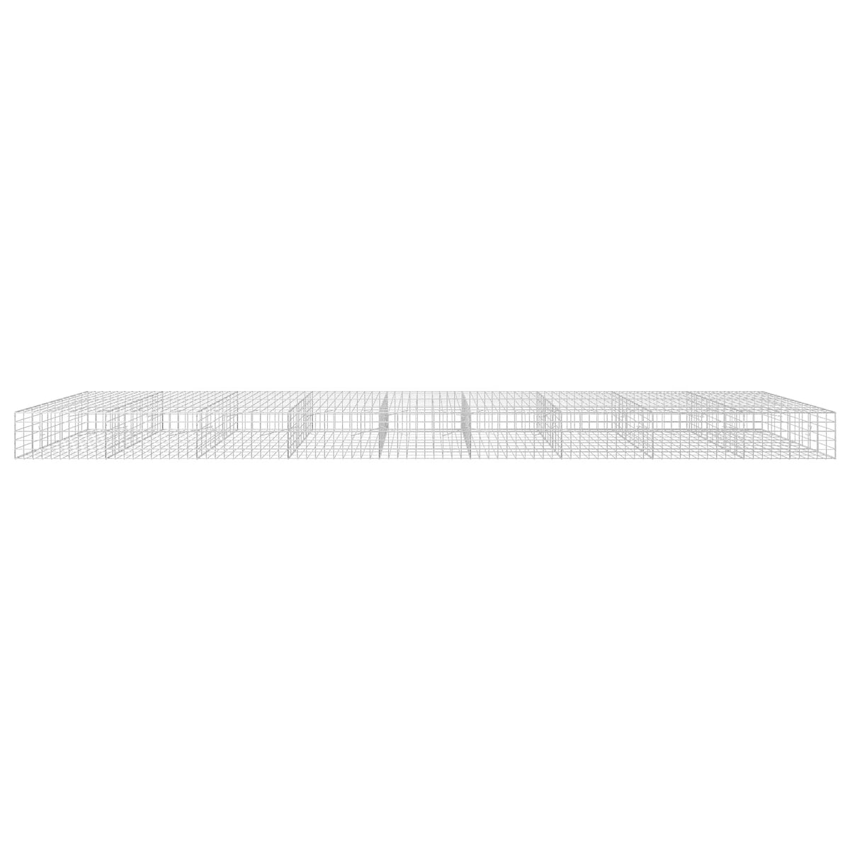 Gabion with 5 mm Wire and 10x10 cm Mesh 900x100x50 cm