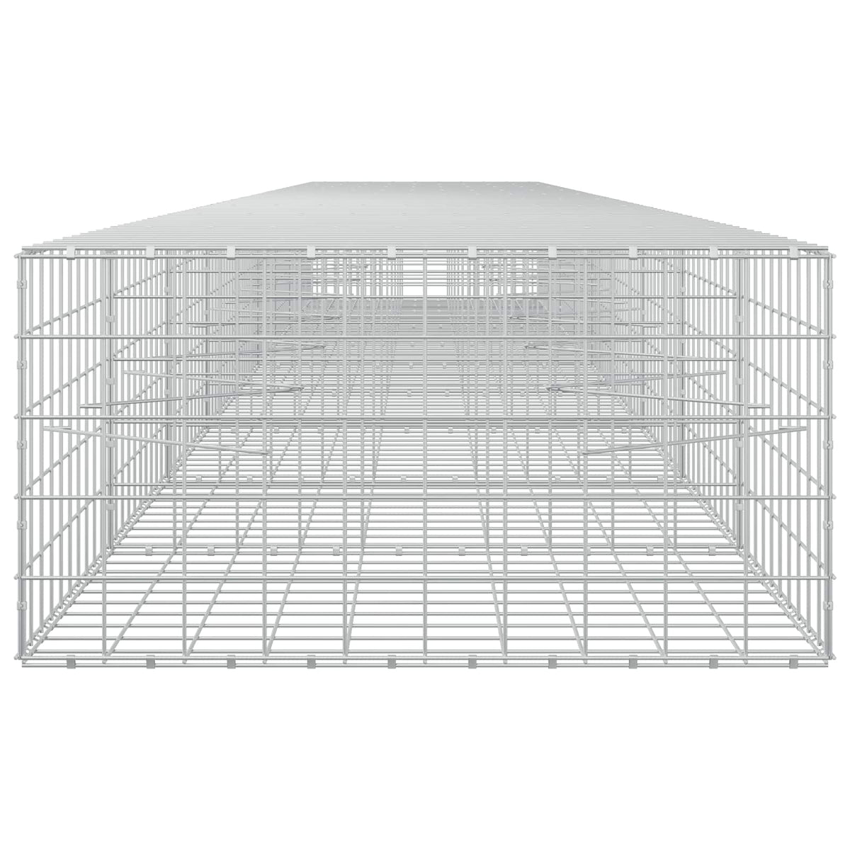 Gabion with 5 mm Wire and 10x10 cm Mesh 900x100x50 cm