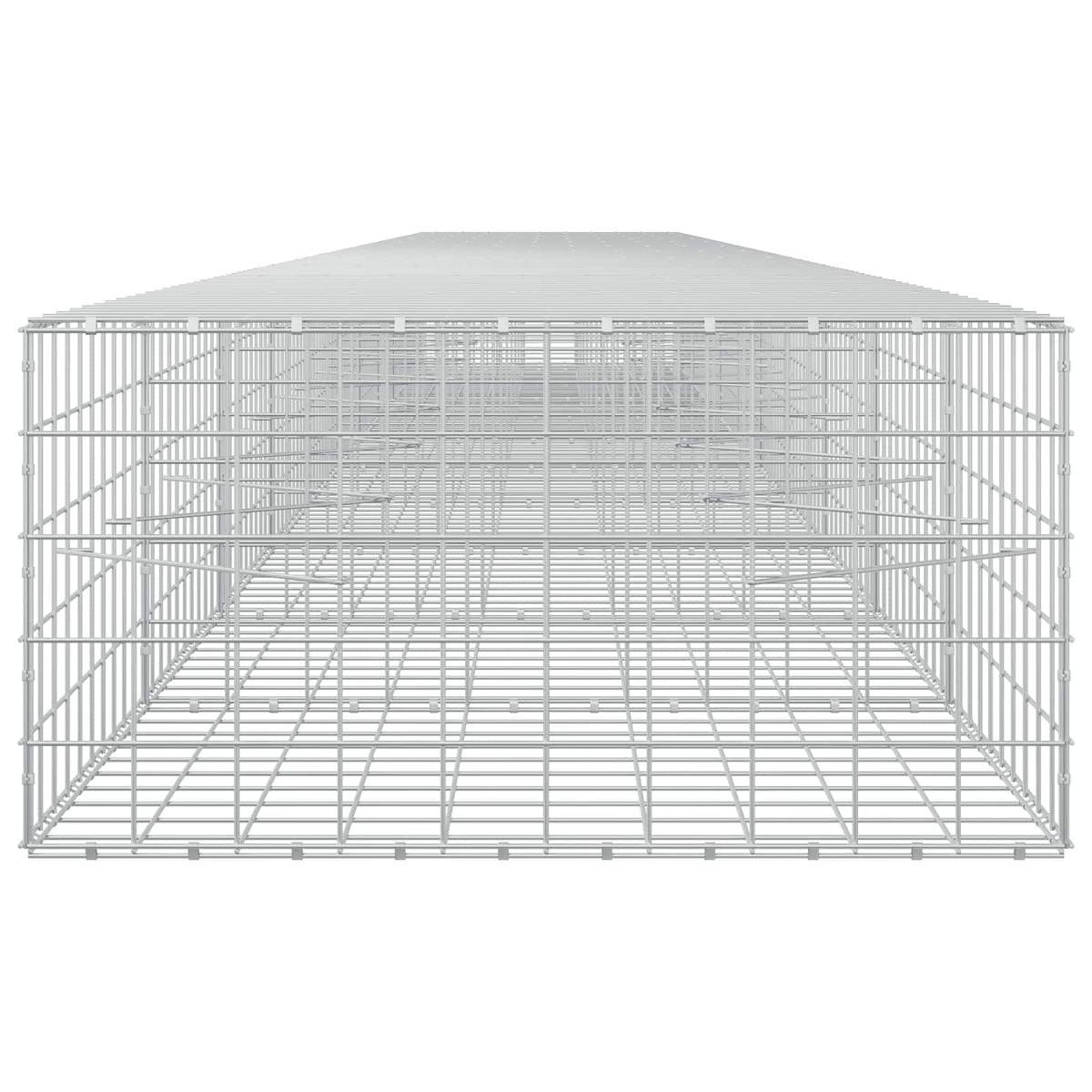 Gabion with 5 mm Wire and 10x10 cm Mesh 1050x100x50 cm