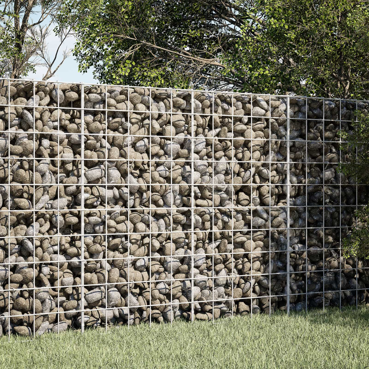 Gabion with 5 mm Wire and 10x10 cm Mesh 150x100x100 cm