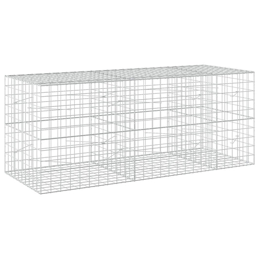 Gabion with 5 mm Wire and 10x10 cm Mesh 250x100x100 cm