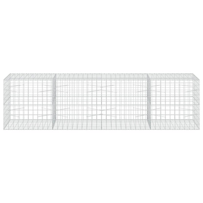 Gabion with 5 mm Wire and 10x10 cm Mesh 400x100x100 cm