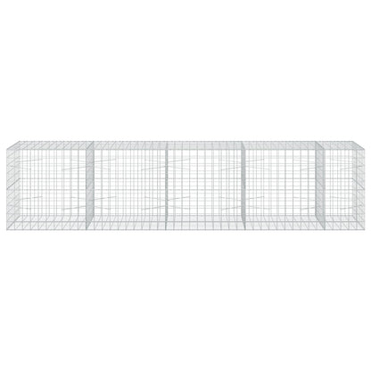 Gabion with 5 mm Wire and 10x10 cm Mesh 450x100x100 cm