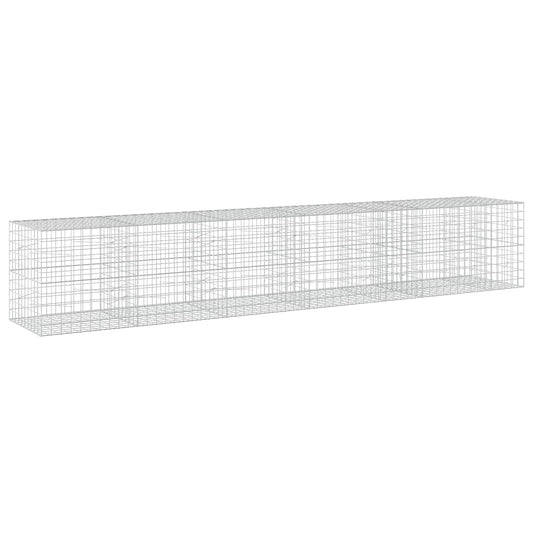 Gabion with 5 mm Wire and 10x10 cm Mesh 550x100x100 cm