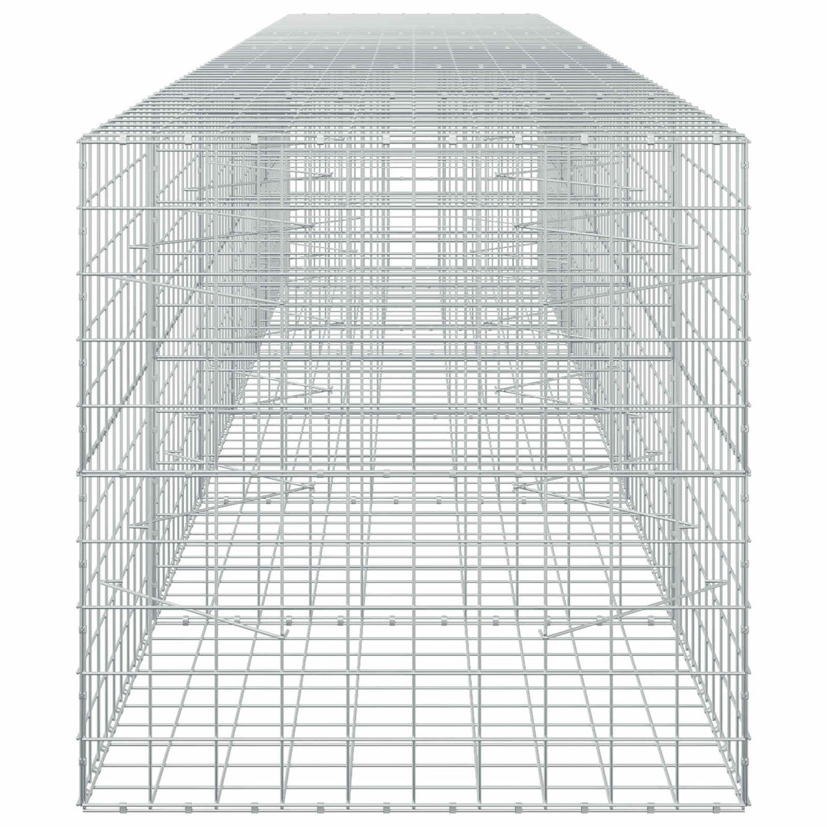 Gabion with 5 mm Wire and 10x10 cm Mesh 550x100x100 cm