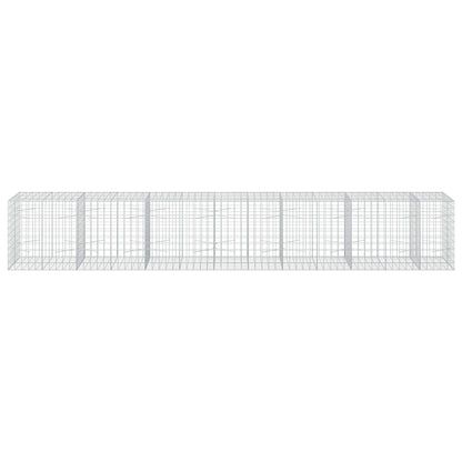 Gabion with 5 mm Wire and 10x10 cm Mesh 650x100x100 cm