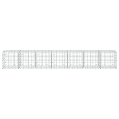 Gabion with 5 mm Wire and 10x10 cm Mesh 700x100x100 cm