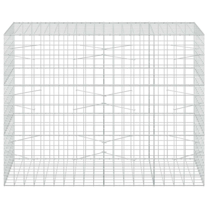 Gabion with 5 mm Wire and 10x10 cm Mesh 200x100x150 cm