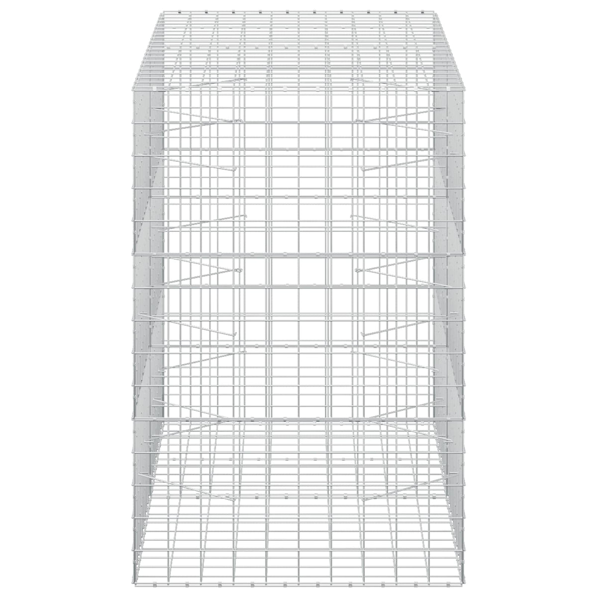 Gabion with 5 mm Wire and 10x10 cm Mesh 200x100x150 cm