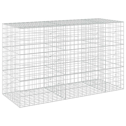 Gabion with 5 mm Wire and 10x10 cm Mesh 250x100x150 cm