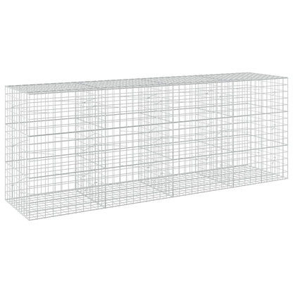 Gabion with 5 mm Wire and 10x10 cm Mesh 400x100x150 cm
