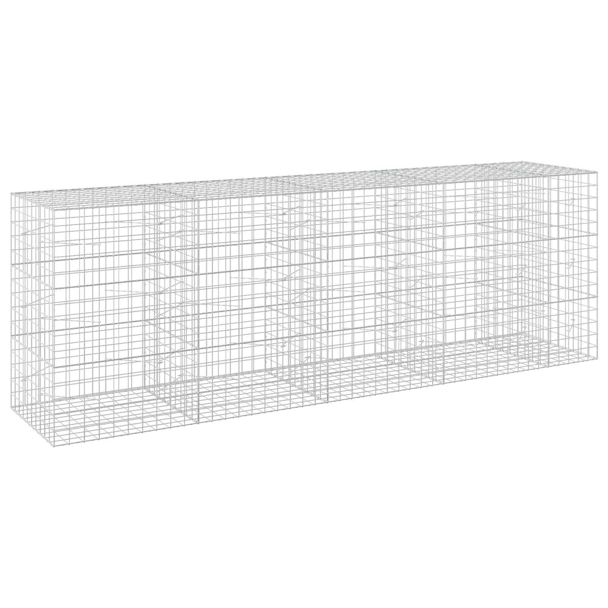 Gabion with 5 mm Wire and 10x10 cm Mesh 450x100x150 cm