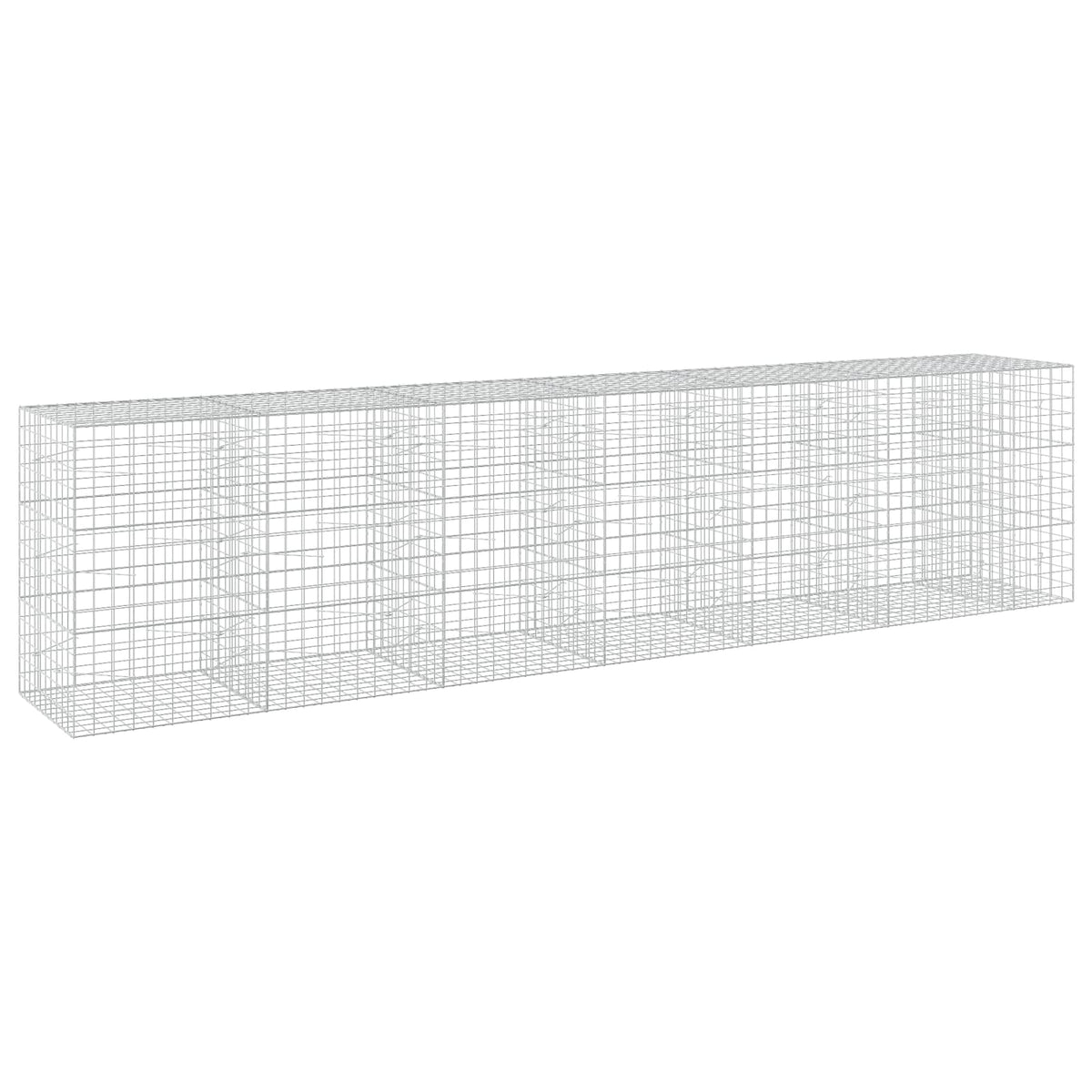 Gabion with 5 mm Wire and 10x10 cm Mesh 650x100x150 cm