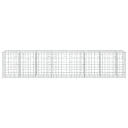 Gabion with 5 mm Wire and 10x10 cm Mesh 750x100x150 cm