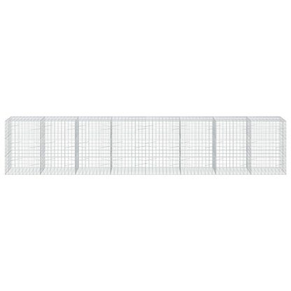 Gabion with 5 mm Wire and 10x10 cm Mesh 800x100x150 cm