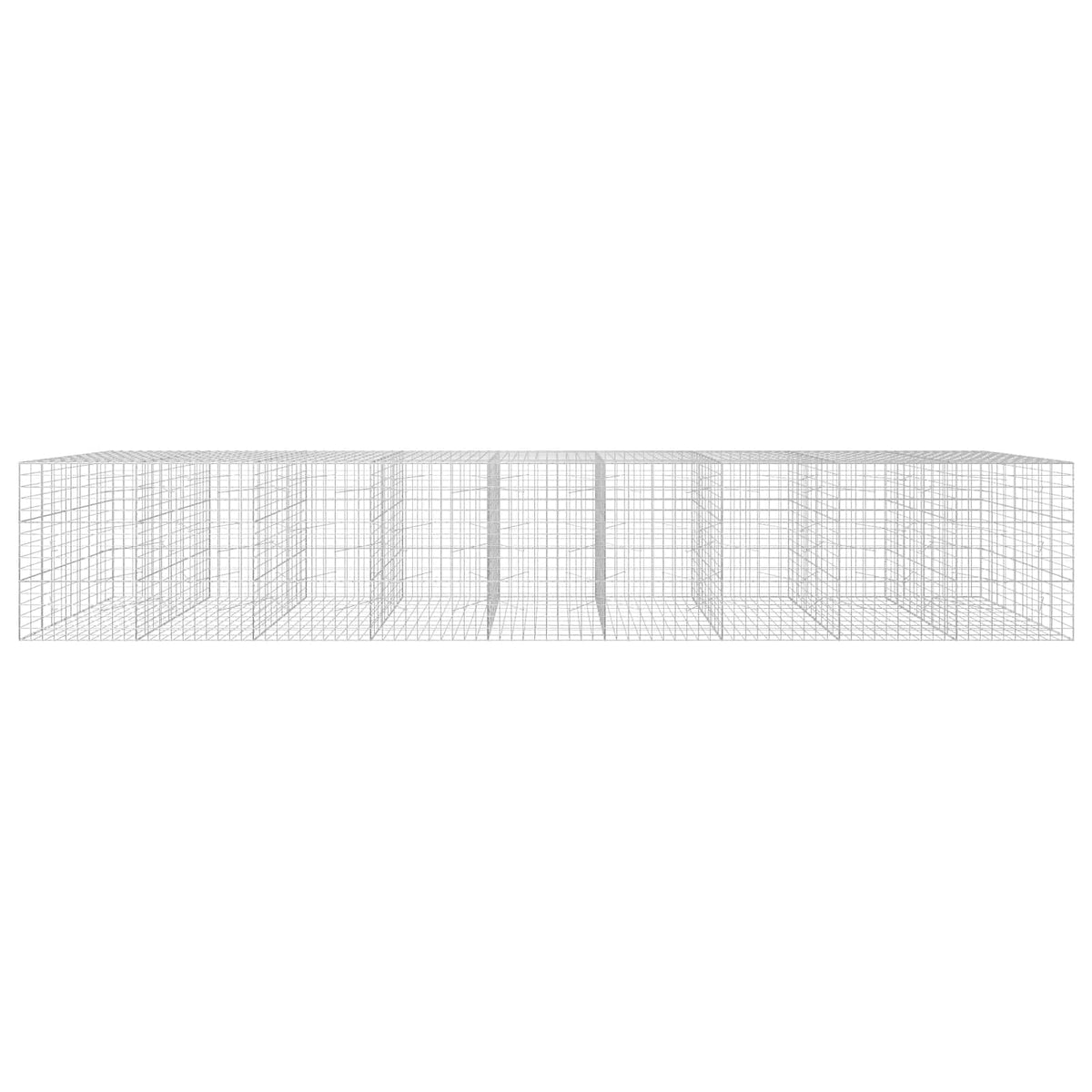 Gabion with 5 mm Wire and 10x10 cm Mesh 900x100x150 cm