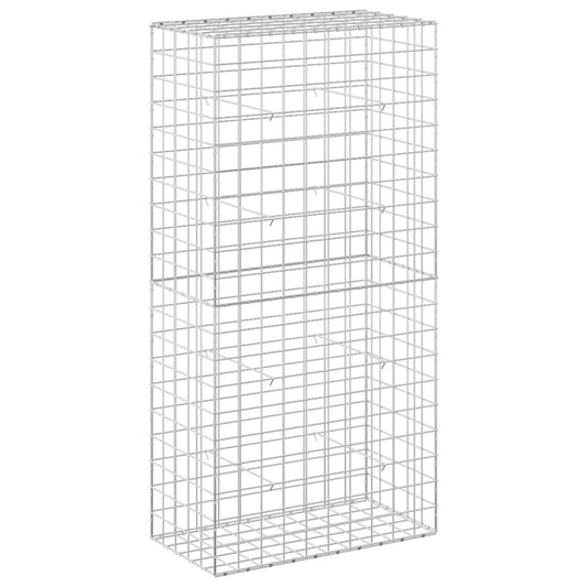 Gabion with 5 mm Wire and 10x10 cm Mesh 50x100x200 cm