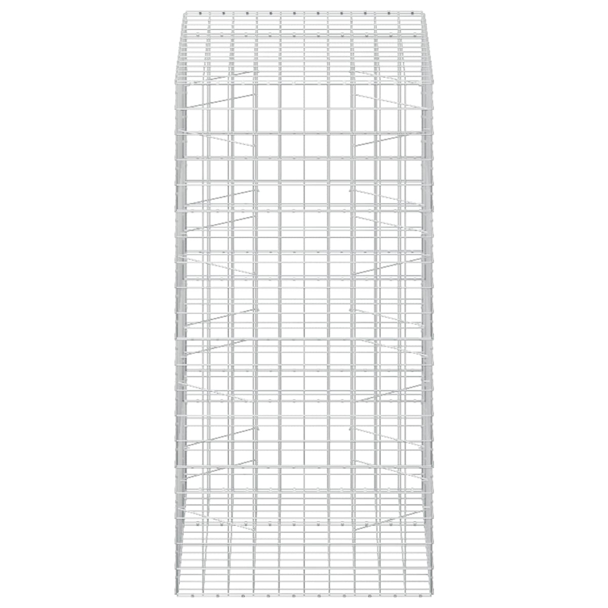 Gabion with 5 mm Wire and 10x10 cm Mesh 150x100x200 cm