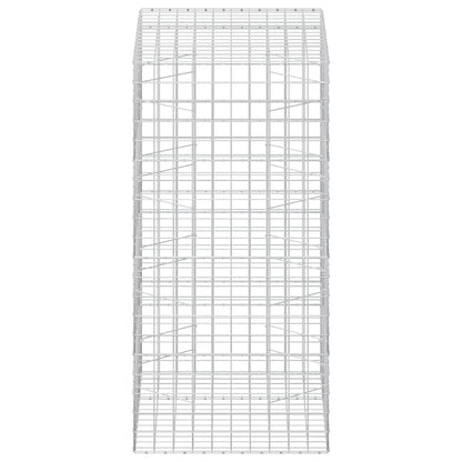 Gabion with 5 mm Wire and 10x10 cm Mesh 150x100x200 cm