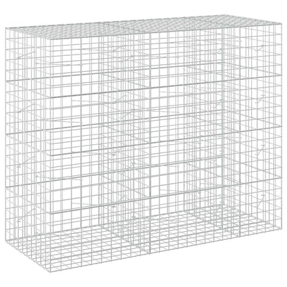 Gabion with 5 mm Wire and 10x10 cm Mesh 250x100x200 cm