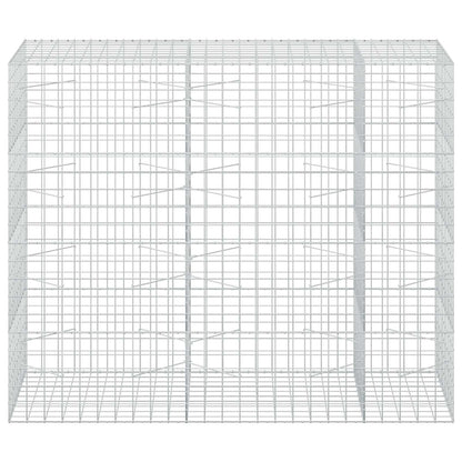 Gabion with 5 mm Wire and 10x10 cm Mesh 250x100x200 cm