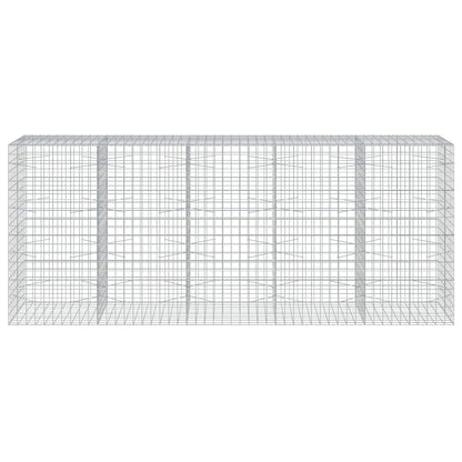 Gabion with 5 mm Wire and 10x10 cm Mesh 500x100x200 cm