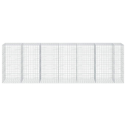 Gabion with 5 mm Wire and 10x10 cm Mesh 650x100x200 cm