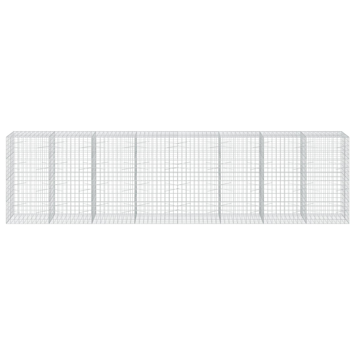 Gabion with 5 mm Wire and 10x10 cm Mesh 800x100x200 cm