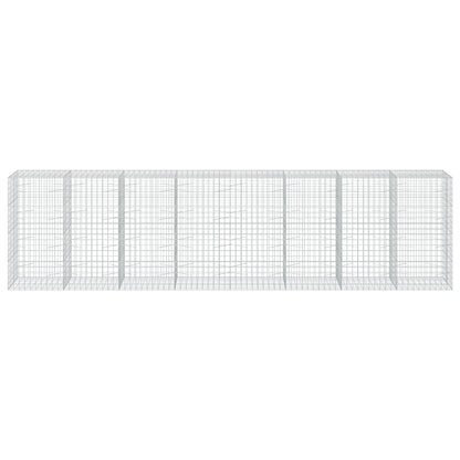 Gabion with 5 mm Wire and 10x10 cm Mesh 800x100x200 cm
