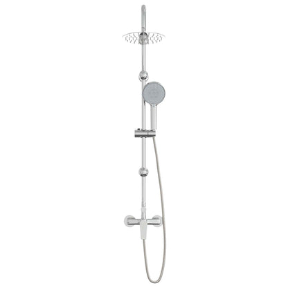 Shower System Chrome Stainless Steel 21 x 48 x 112 cm