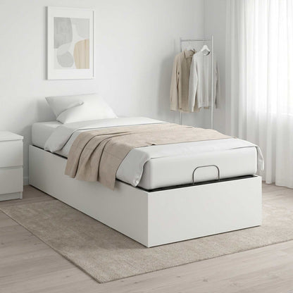 Bed Surround for Adjustable Bed Base White 100 x 200 cm