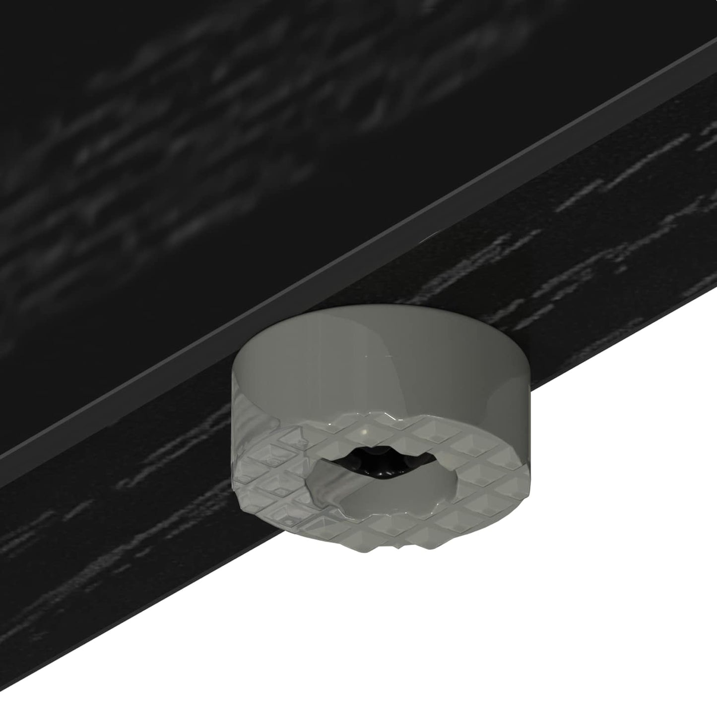 Bed Surround for Adjustable Bed Base Black Oak 70 x 200 cm
