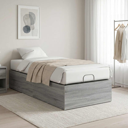 Bed Surround for Adjustable Bed Base Grey Sonoma 100 x 190 cm